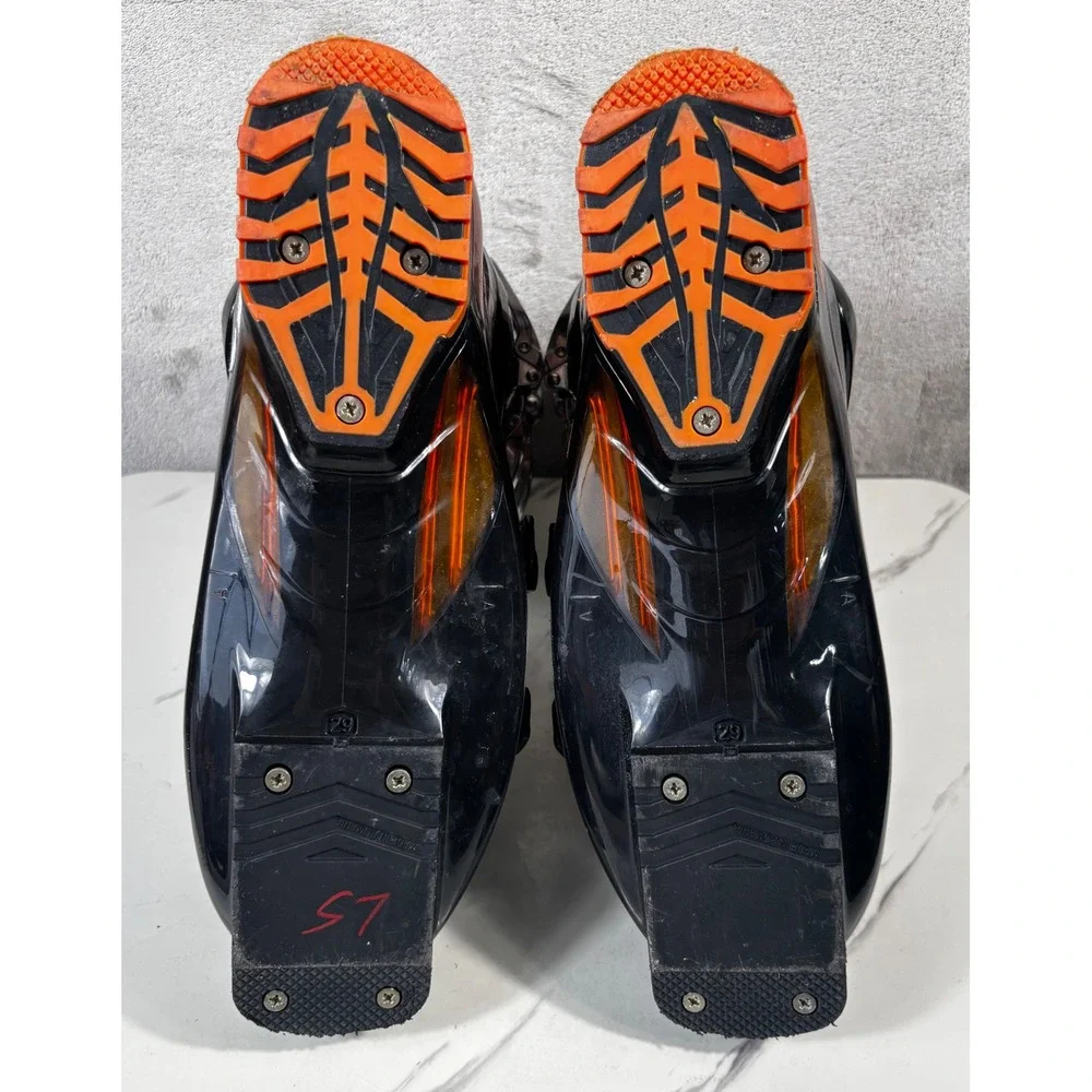 Salomon Mission RS 10 Ski Boots Mens 11.5 29.5 Black Orange Energizer 90 Flex